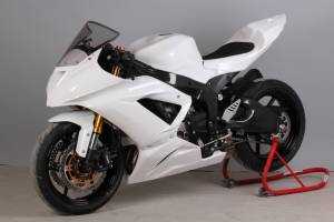 Kawasaki Zx6R 636 2013 2018 fairing in 5 pieces without front fender - MXPCRD7056