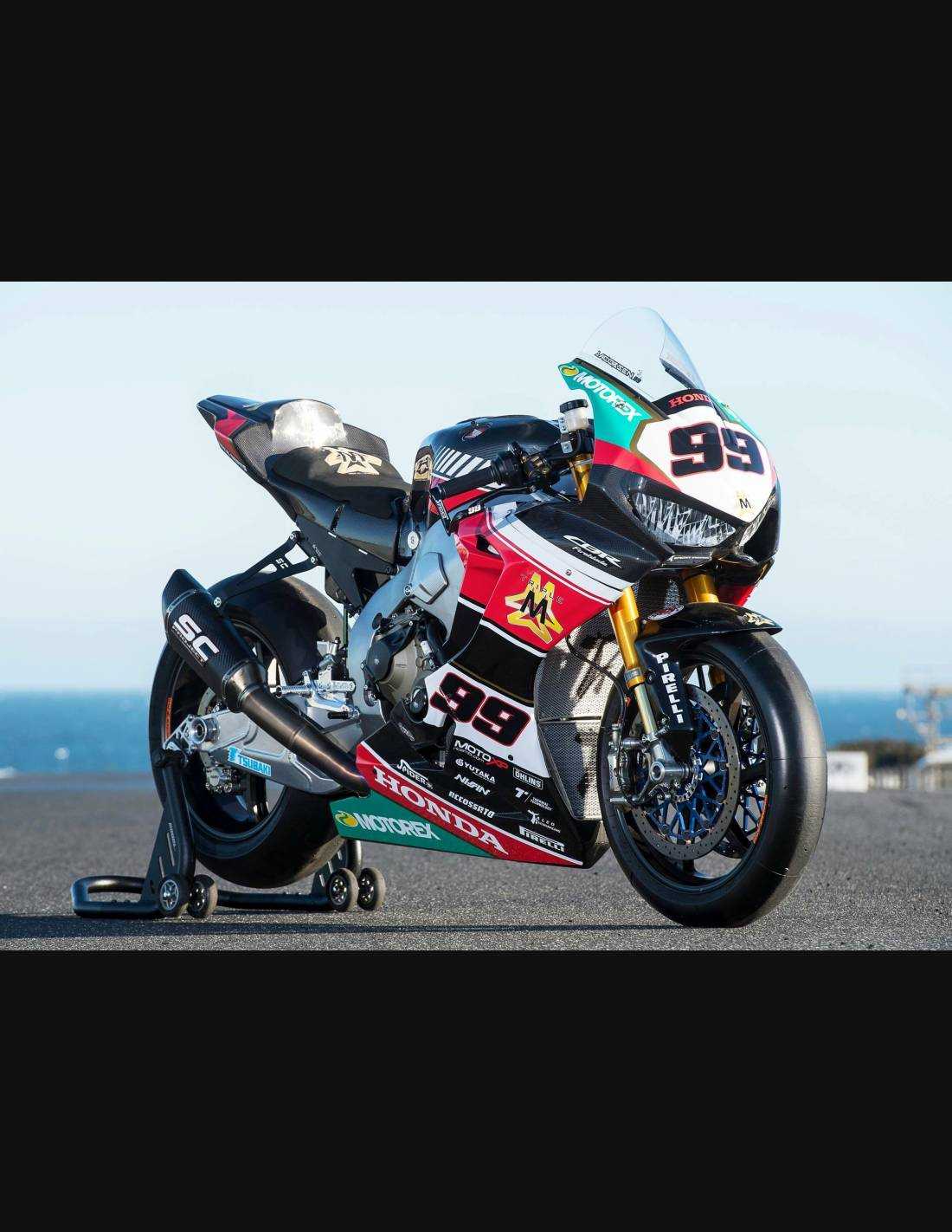 Carene Racing Verniciate Honda Cbr 1000 RR 2017 2019 MXPCRV7292 Tipo di verniciatura Economica Scelta dello Scarico Racing