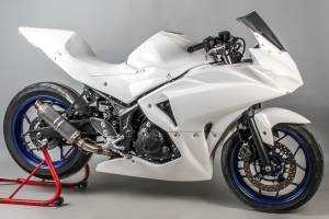 Complete and racing Fairings without Front Fender Vers.2 