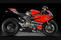 Complete and painted fairings in abs Ducati 1299 Panigale DU12 MTRRED