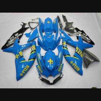 Painted street fairings in abs compatible with Suzuki Gsxr 600/750 2008 - 2010 - MXPCAV1991