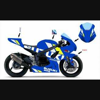 Painted Race Fairings Suzuki Gsxr 600 750 2011 2024 MXPCRV12395 Tipo di verniciatura Economic