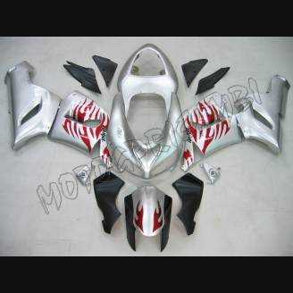 Painted street fairings in abs compatible with Kawasaki ZX6R 636 2005 - 2006 - MXPCAV1691