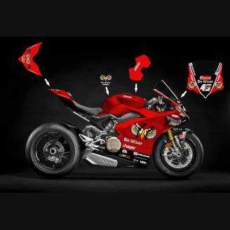 Painted Race Fairings Ducati Panigale V4 V4S 2020 - 2021 - MXPCRV12733