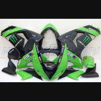 Painted street fairings in abs compatible with Kawasaki ZX10R 2006 - 2007 - MXPCAV1808