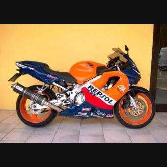 Painted street fairings in abs compatible with Honda CBR 600F 2001 2006 MXPCAV1822 Tipo di verniciatura Economic