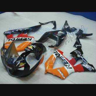 Painted street fairings in abs compatible with Honda Cbr 929 2000 - 2001 - MXPCAV1889