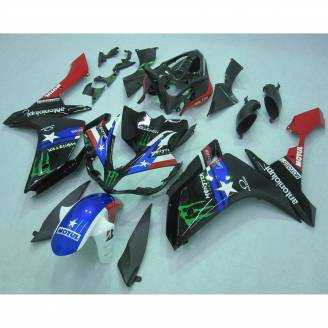 Painted street fairings in abs compatible with Yamaha R1 2007 - 2008 - MXPCAV2158