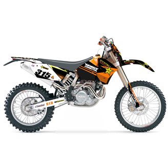 Sticker set compatible with per KTM EXC EXC F 125 200 250 450 2005 2007 MXPKAD13394