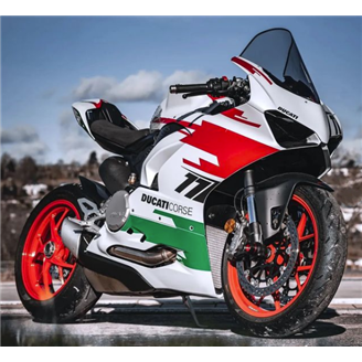 Painted street fairings in abs compatible with Ducati Panigale V4 V4S 2018 - 2019 - MXPCAV14579