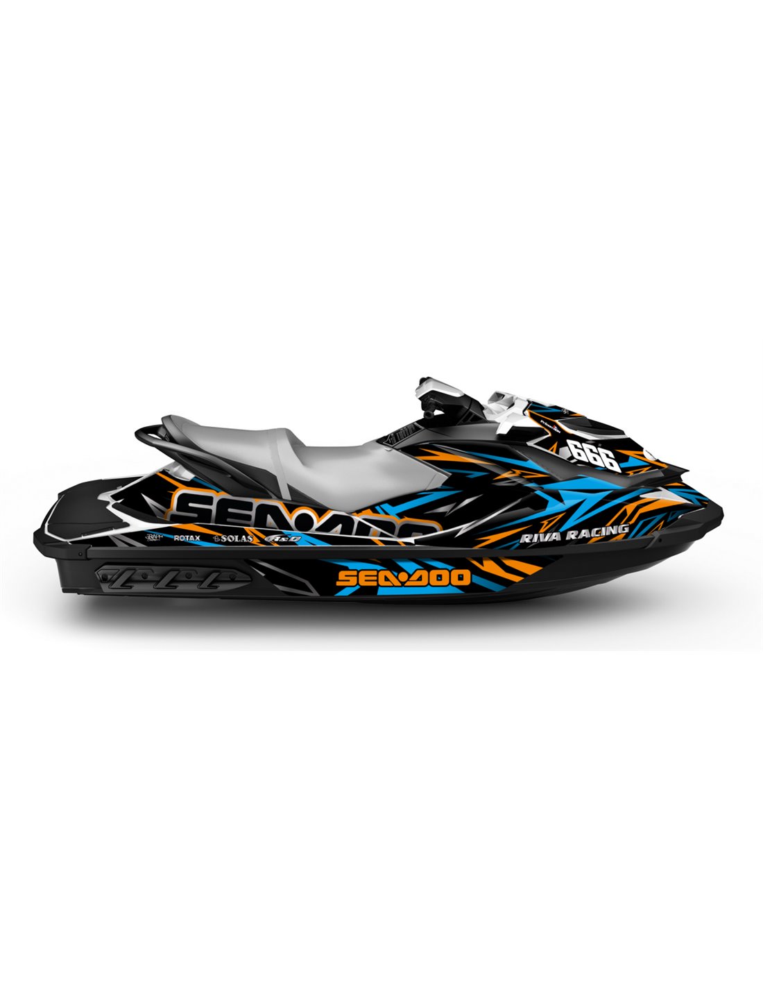 Jetski Graphic Kit Decal Wrap for Yamaha WaveRunner 2017-2020