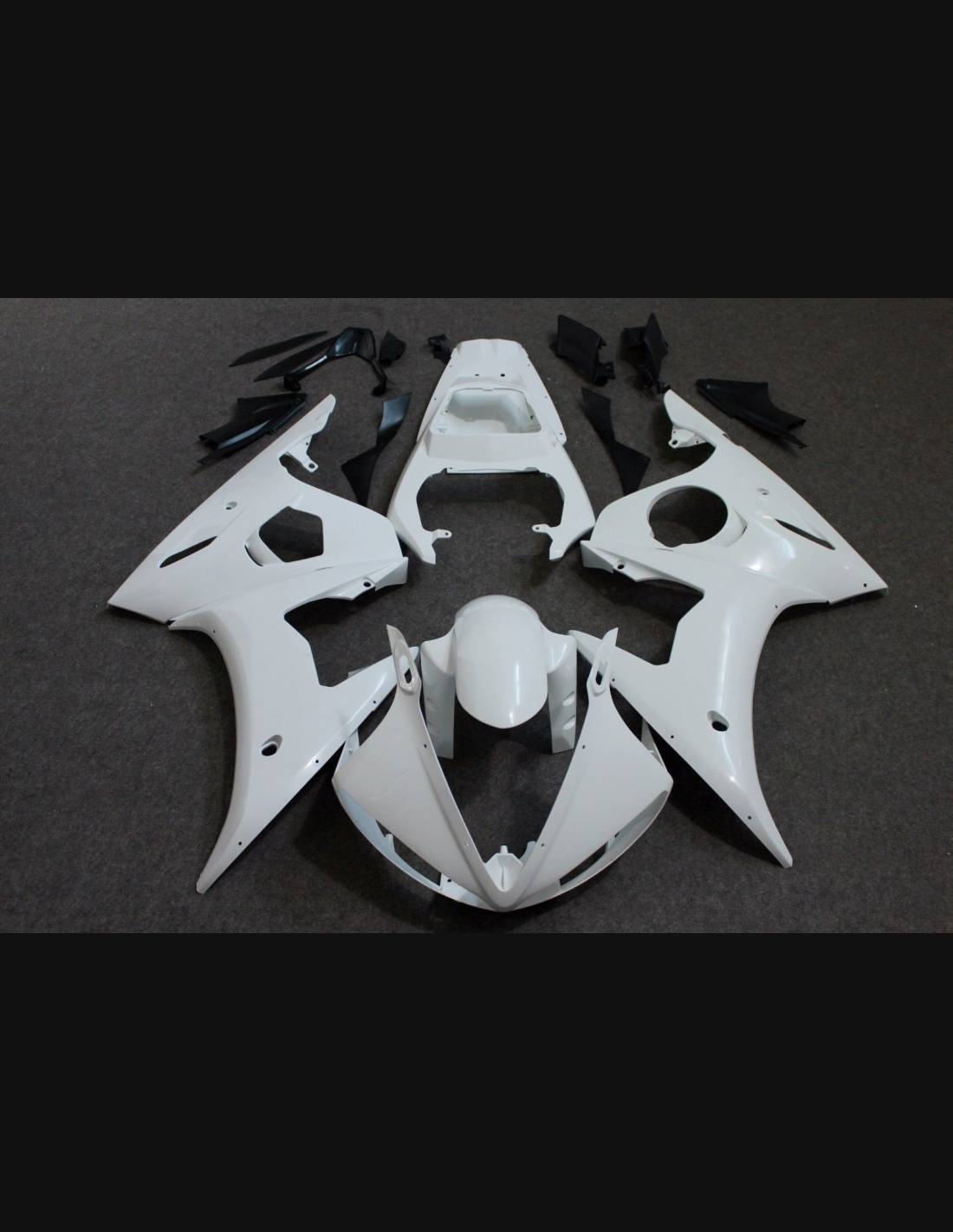 ZXMT Unpainted ABS Plastic Fairing Kit For Yamaha YZF R6 2005 – 19-Piece Bodywork Set