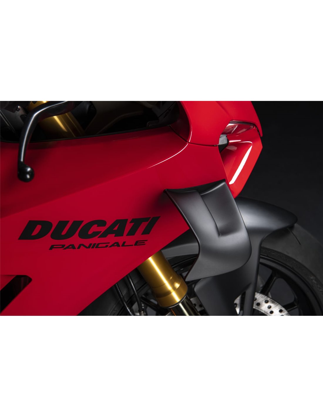 Original Ducati Schwingen rechts und links auf Plastik für Ducati