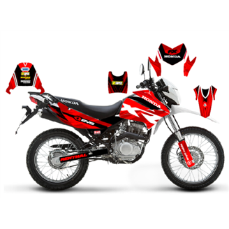 Honda CBX-200 2001 decals set -  - Best moto decals