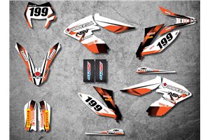 Kit adesivi compatibile con per KTM FREERIDE 250 350 2012 2021 MXPKAD14904