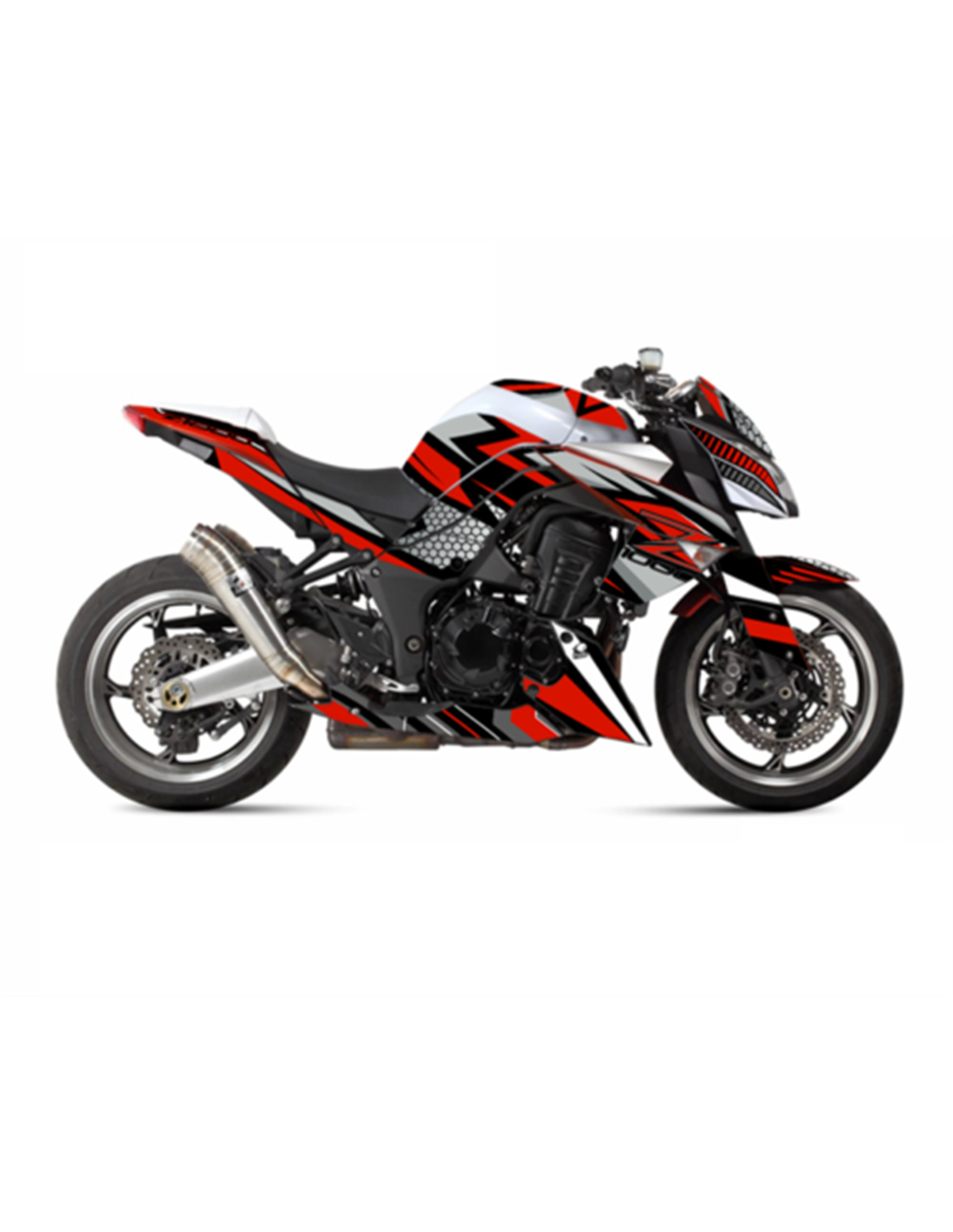 Sticker set compatible with per KAWASAKI Z1000 2010 2013 MXPKAD15355