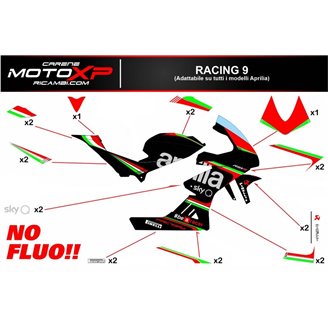 Sticker set compatible with Aprilia RSV4 2015 - 2020 - MXPKAD13201