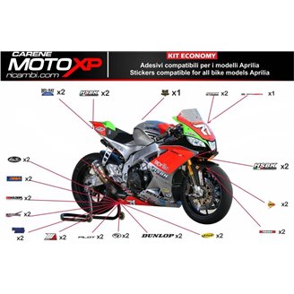 sticker décoration moto GP