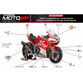 Kit Autocollants compatible avec Aprilia RSV4 2015 - 2020 - MXPKAD8062