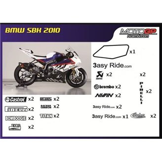 Stickers replica BMW Motorrad Italia SBK 2015 S 1000 RR 2015 - 2018