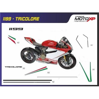 Sticker set compatible with Ducati 748 916 996 998 - MXPKAD7096