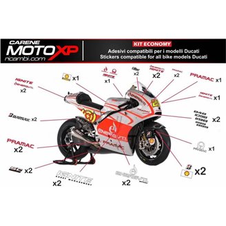 Kit Autocollants compatible avec Ducati 748 916 996 998 - MXPKAD4487