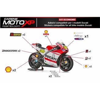 Sticker set compatible with Ducati 959 1299 Panigale - MXPKAD8595