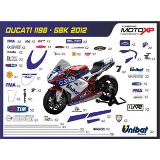 Sticker set compatible with Ducati 959 1299 Panigale - MXPKAD8623