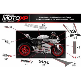 Kit adesivi compatibile con Ducati 959 1299 Panigale - MXPKAD8630