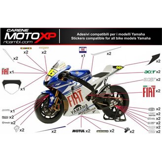 KIT déco YAMAHA R1 MOTO GP 2023 –