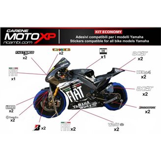 Sticker set compatible with Yamaha R6 2008 - 2016 - MXPKAD10914