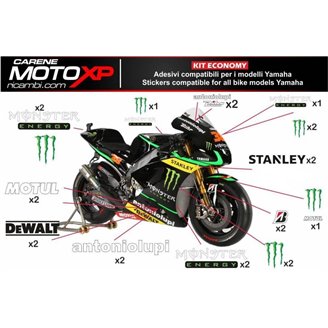 KIT stickers MONSTER ENERGY 3