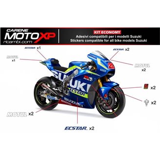 Sticker set compatible with Suzuki Gsxr 1000 2005 2006 MXPKAD10339 Type of Fairings Street
