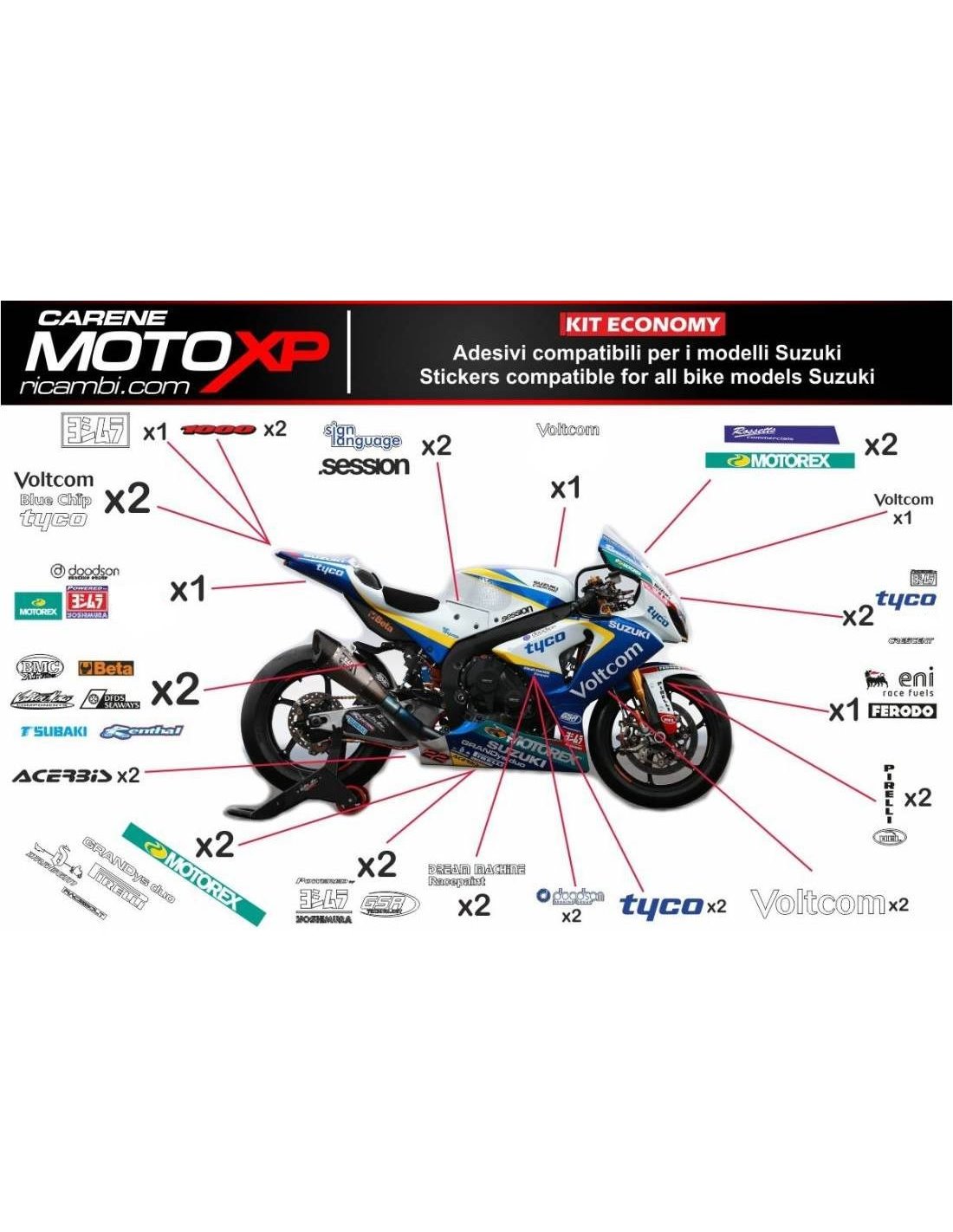 thumbnail image 2 of 2 Suzuki GSXR Puerto Rico Decals – Weatherproof Red Emblems For 600 750 1000 2 of 5