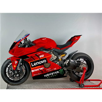 Carene Racing Verniciate Carbon TEX Ducati Panigale V4 V4S 2022-2023 - MXPCRV16556