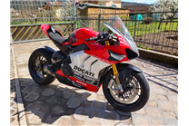 Painted street fairings in abs compatible with Ducati Panigale V4 V4S for Akrapovic exhaust 2020 -2021 - MXPCAV16590