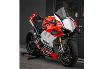 Carenage Racing Peint Ducati Panigale V4 V4S 2020 - 2021 de Pare-bouee coque Neoprene + crochets rapide - MXPCRV1614