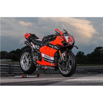 Lackierte Rennverkleidung Carbon TEX Ducati Panigale V4 V4S V4R 2022-2023 - MXPCRV16682