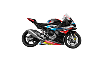 Painted Race Fairings Bmw S1000 RR 2023 + screws, fasteners - MXPCRV16838