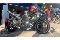 Carene racing Kawasaki Zx10R 2021 - 2023 verniciate + viti con gommino, ganci rapidi MXPCRV14207