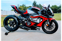 Lackierte Straße Verkleidung auf ABS kompatibel mit Ducati Panigale V4 V4S 2022 - 2023 - MXPCAV16987