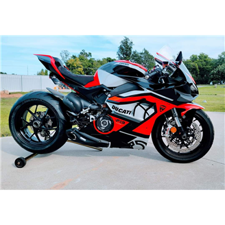 Painted street fairings in abs compatible with Ducati Panigale V4 V4S 2022 - 2023 - MXPCAV16987