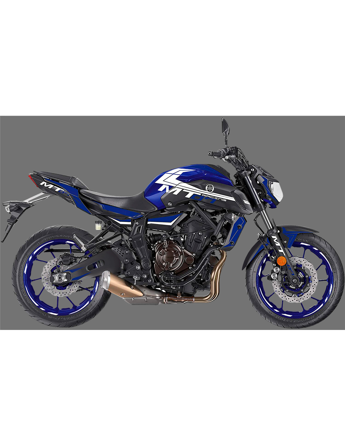Kit adesivi compatibile con per YAMAHA MT 07 2018 2020 MXPKAD15985