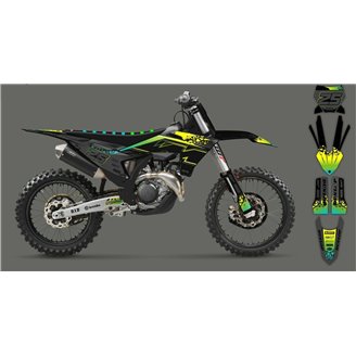 Car & Motorbike Stickers - De Motocross Em Desenho - Free