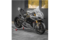 Lackierte Straße Verkleidung auf ABS kompatibel mit Ducati Panigale V4 V4S 2022 - 2024 - MXPCAV17039
