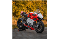 Lackierte Rennverkleidung Carbon TEX Ducati Panigale V4 V4S V4R 2022-2024 - MXPCRV17047