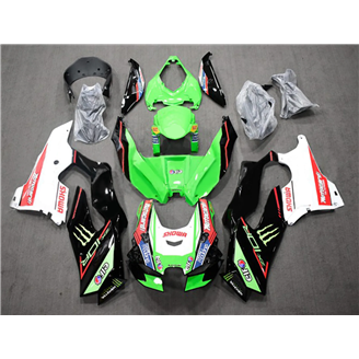 Painted street fairings in abs compatible with Kawasaki ZX10R 2021 - 2024 - MXPCAV17279