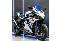 Carene stradali in abs verniciate compatibili con Suzuki Gsxr 1000 2017 - 2024 - MXPCAV17324