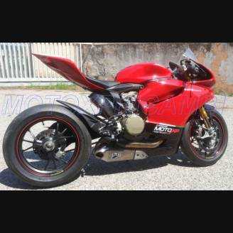 Carenados en abs pintados para la calle compatible con Ducati 899 1199 Panigale - MXPCAV4548