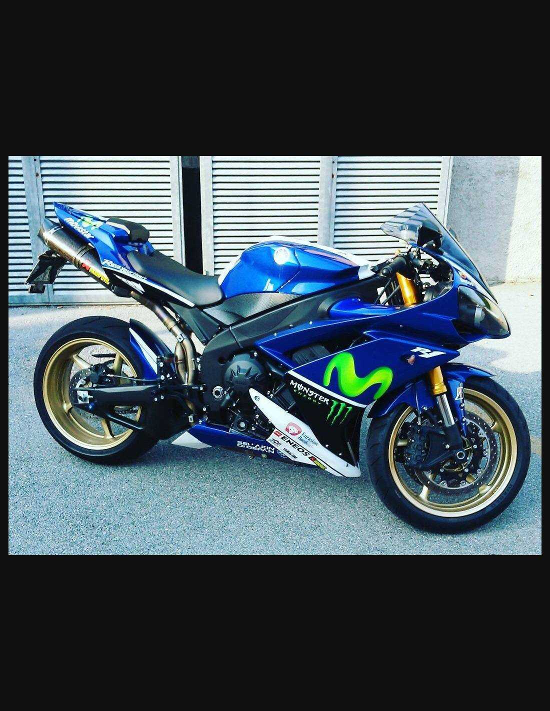 Estricto estimular Huérfano Painted street fairings in abs compatible with Yamaha R1 2007 - 2008 -  MXPCAV5383